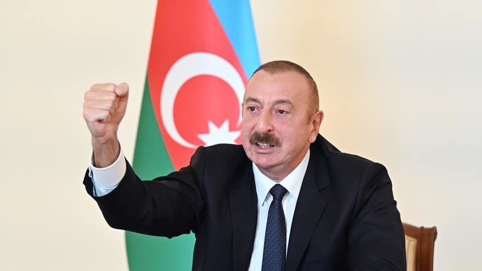 Алиев заявил, что у Азербайджана есть подтверждения российского присутствия в Нагорном Карабахе