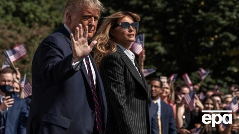 Дональд і Меланія Трамп здали позитивний тест на коронавірус