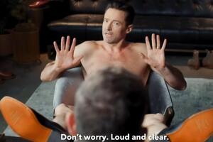 Джекман снялся в рекламе без одежды