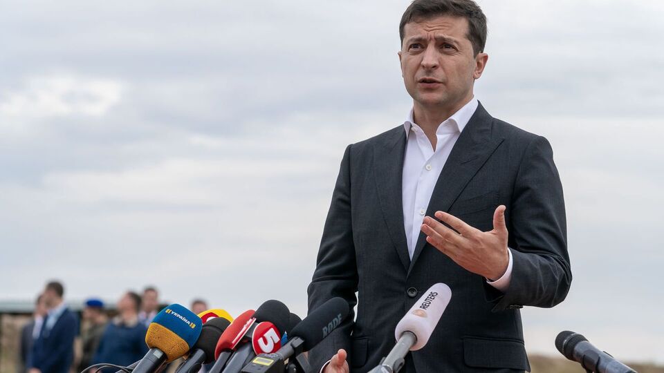 До Чернівців Зеленський прибув з офіційним візитом