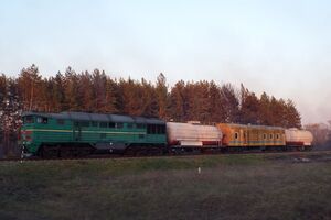 У РДА зазначили, що потяг може оперативно заправляти пожежні машини
