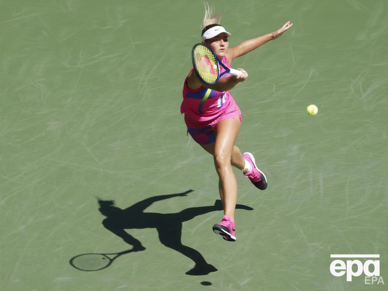 Встреча Костюк прерывалась из-за дождя и в целом продлилась 2 часа 5 минут