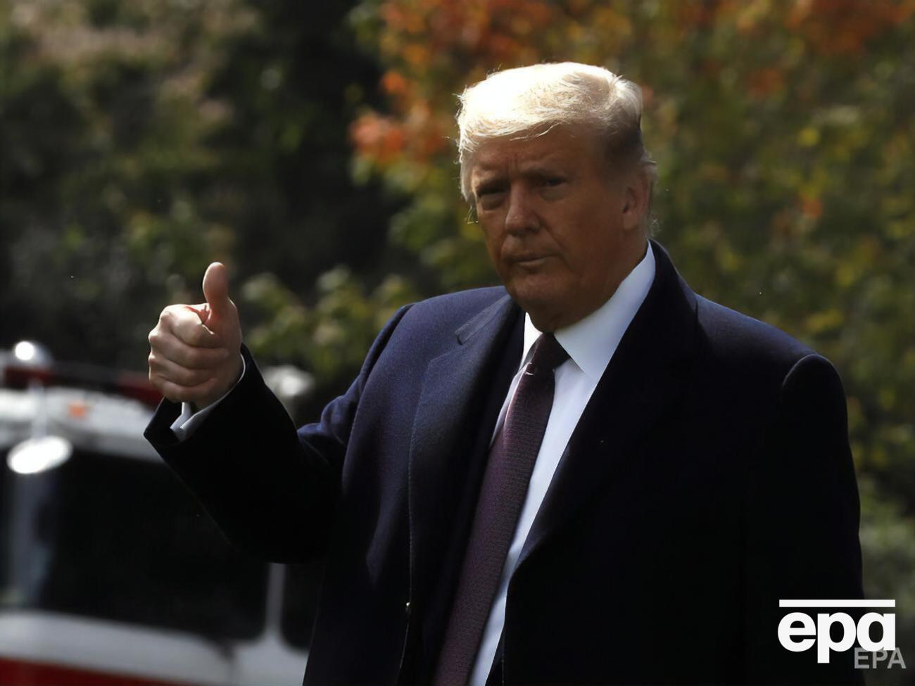 У Трампа фіксують легкі симптоми коронавірусу