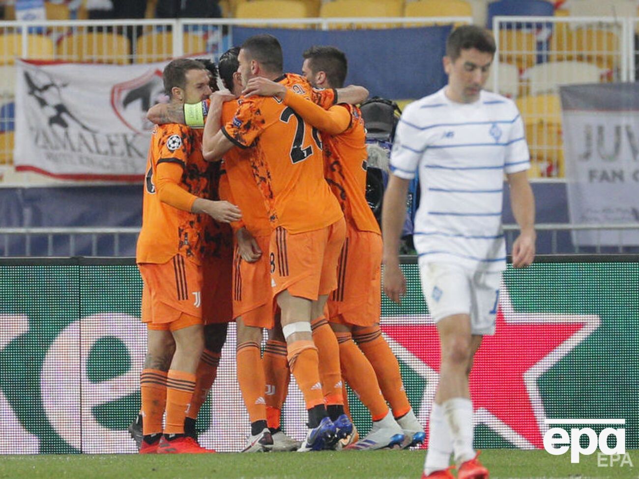 "Динамо" уступило "Ювентусу" со счетом 0:2