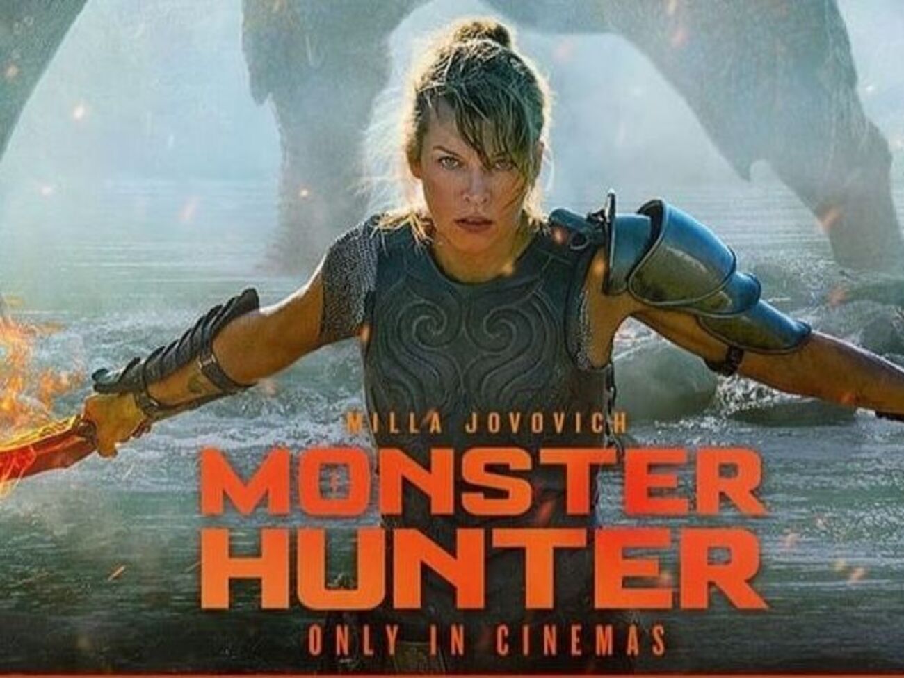 Йовович зіграла у фільмі лейтенантку Артеміс, яка протистоїть монстрам