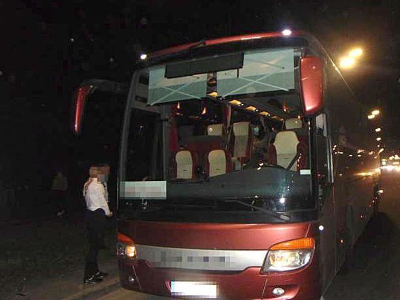 У поліцію звернувся водій автобуса