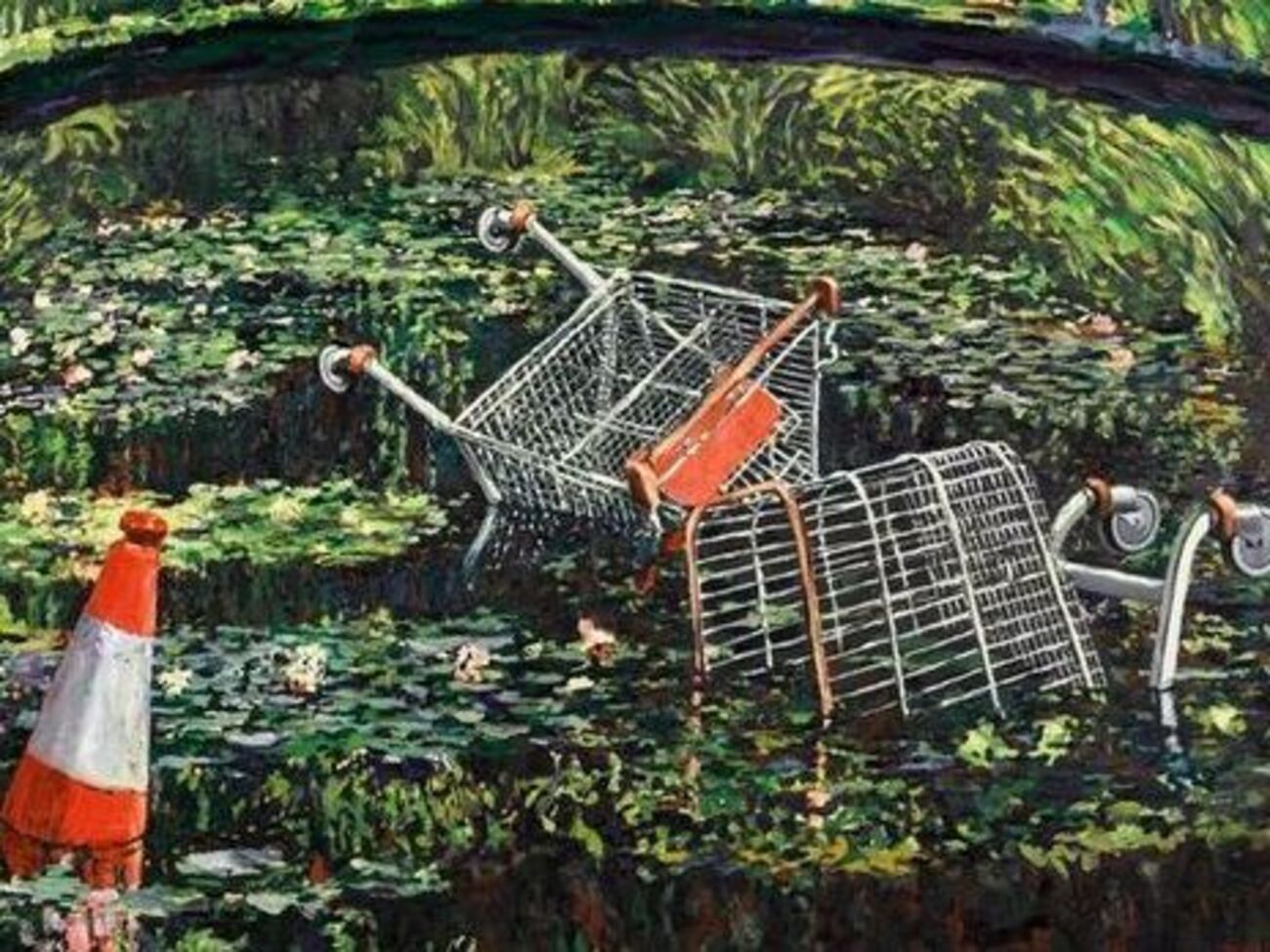 В основе картины Бэнкси полотно Моне