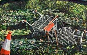 В основе картины Бэнкси полотно Моне