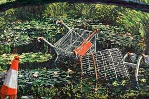 В основі картини Бенксі полотно Моне