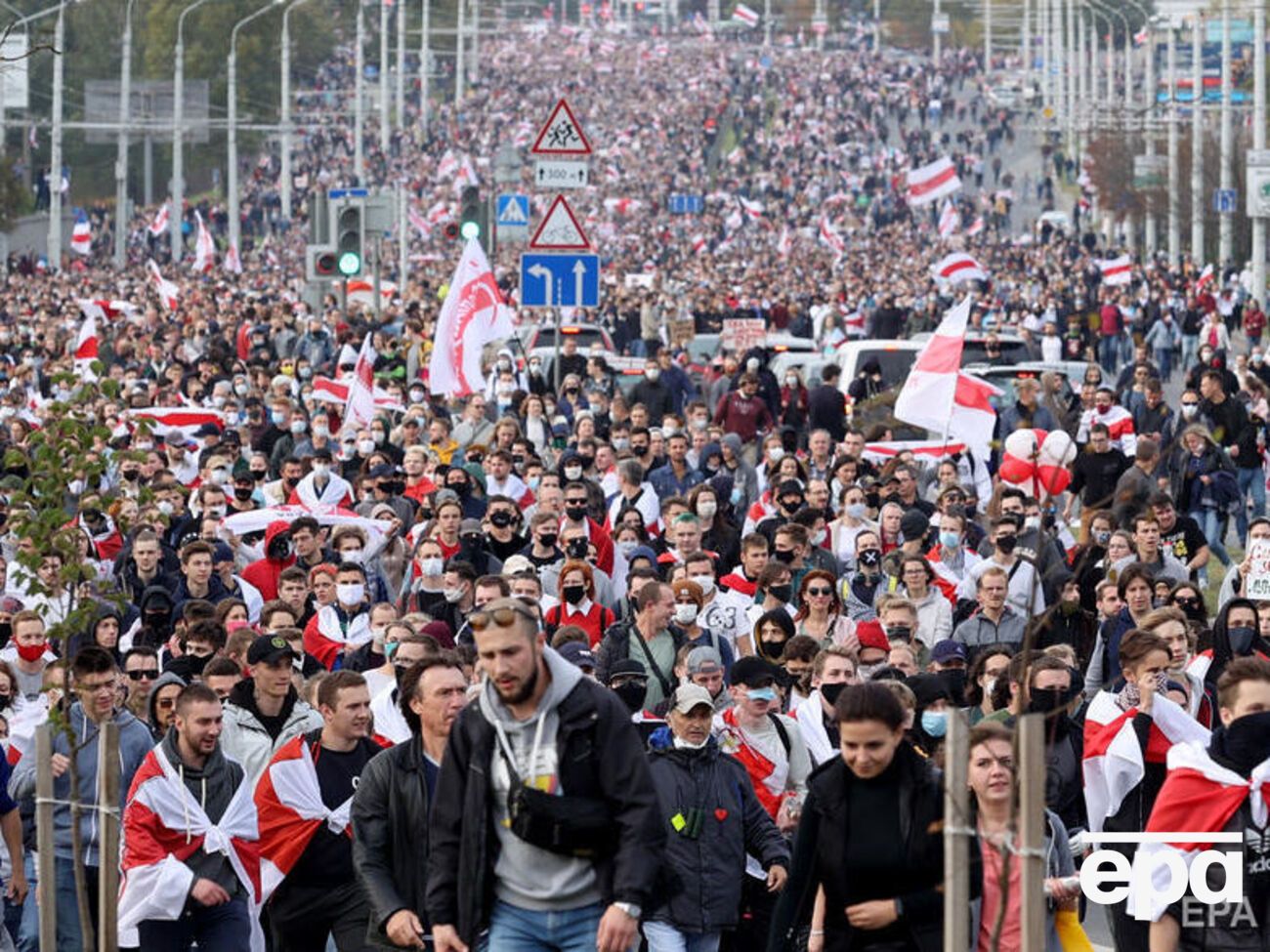 Мітинги в Білорусі тривають із 9 серпня