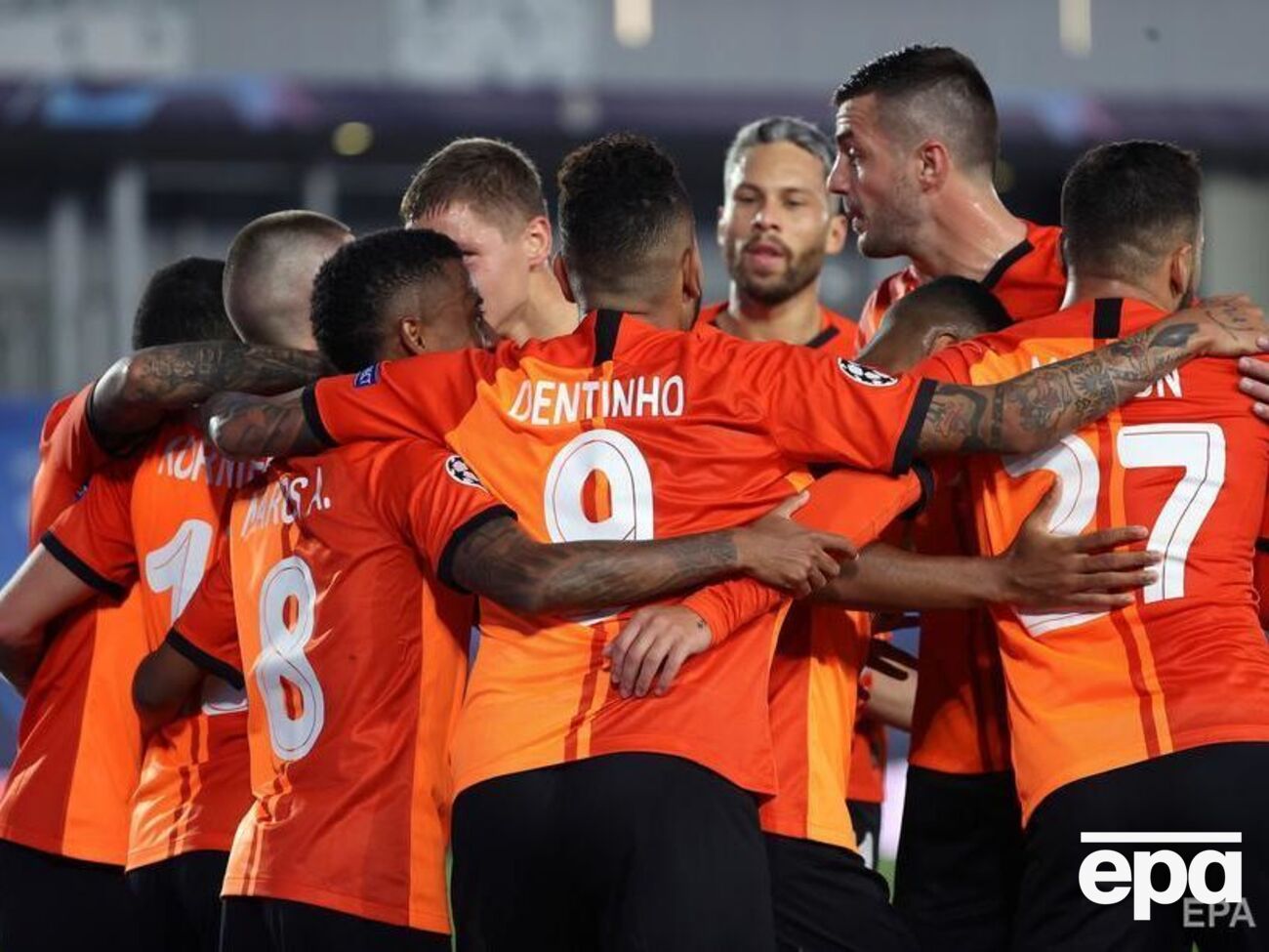 После первого тайма украинский клуб выигрывал со счетом 3:0