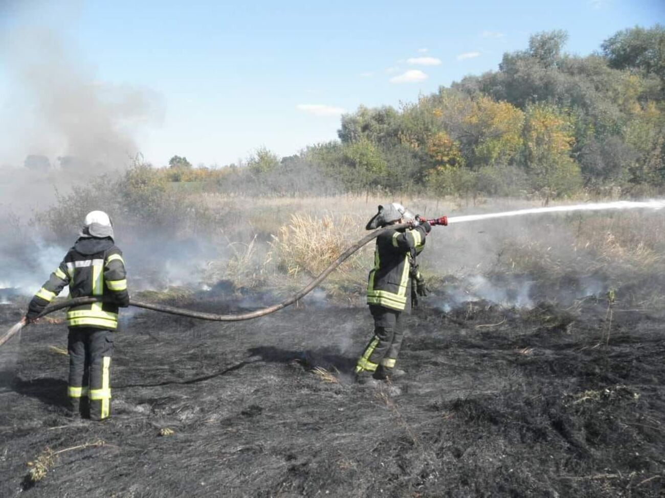 8 жовтня пожежі ліквідували, заявляли у ДСНС