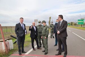 Выездное заседание Офиса генпрокурора Украины прошло на админгранице оккупированного Крыма