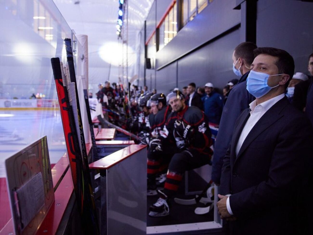 Шум из-за технического сбоя довольно сильно напугал Зеленского