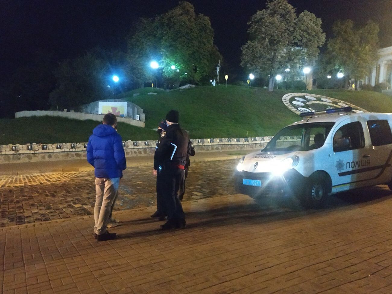 Инцидент на&nbsp;аллее Героев Небесной сотни произошел 21 октября