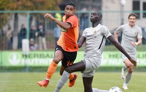 У "Ворсклы" был удален Ндиайе (в светлой форме)