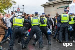 Протестующие участвовали в столкновениях с полицией