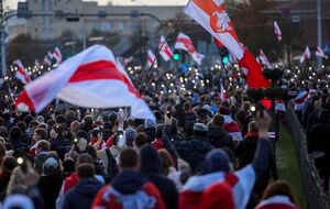 В Минске сегодня проходил 11-й марш протеста