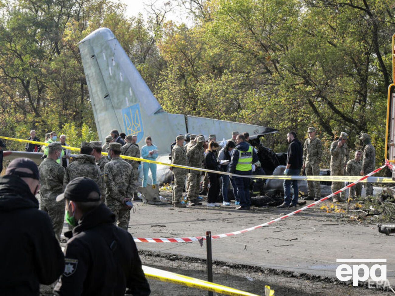 Ан-26Ш разбился рядом с военным аэродромом Чугуева 25 сентября