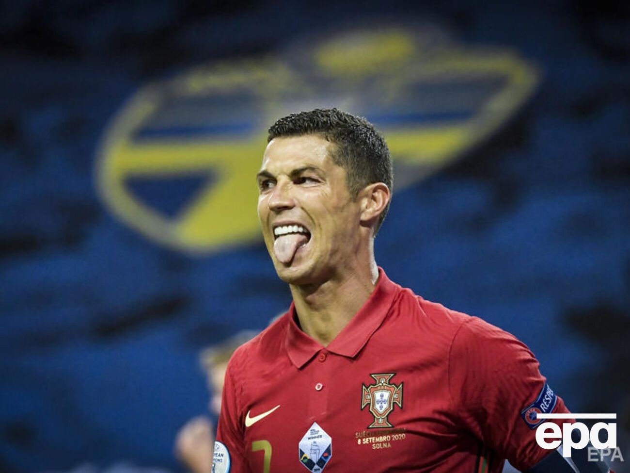 Тест на COVID-19, который Роналду сдал в Португалии, оказался положительный