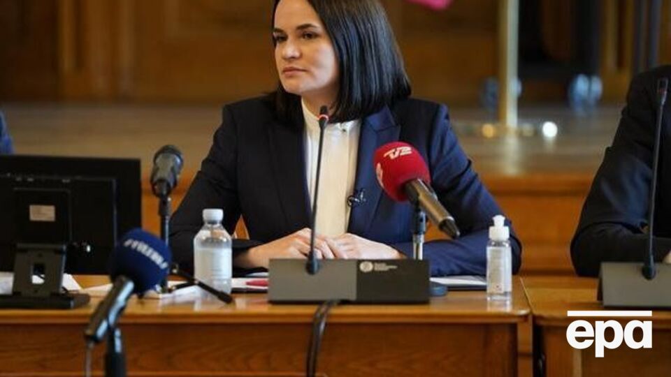 Тихановська: Режим знову використовує репресії, тому що більше ні на що не здатний