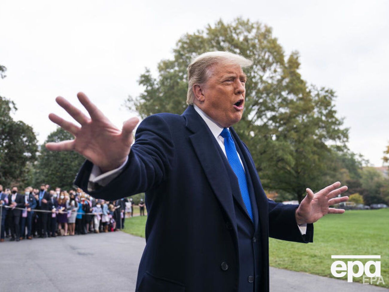 Роботу сайту штабу Трампа вже відновили