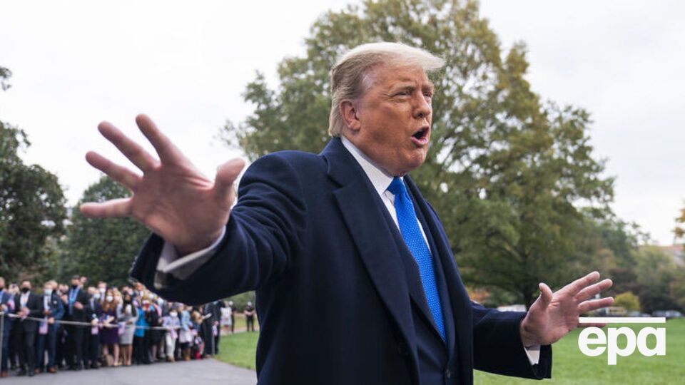 Роботу сайту штабу Трампа вже відновили