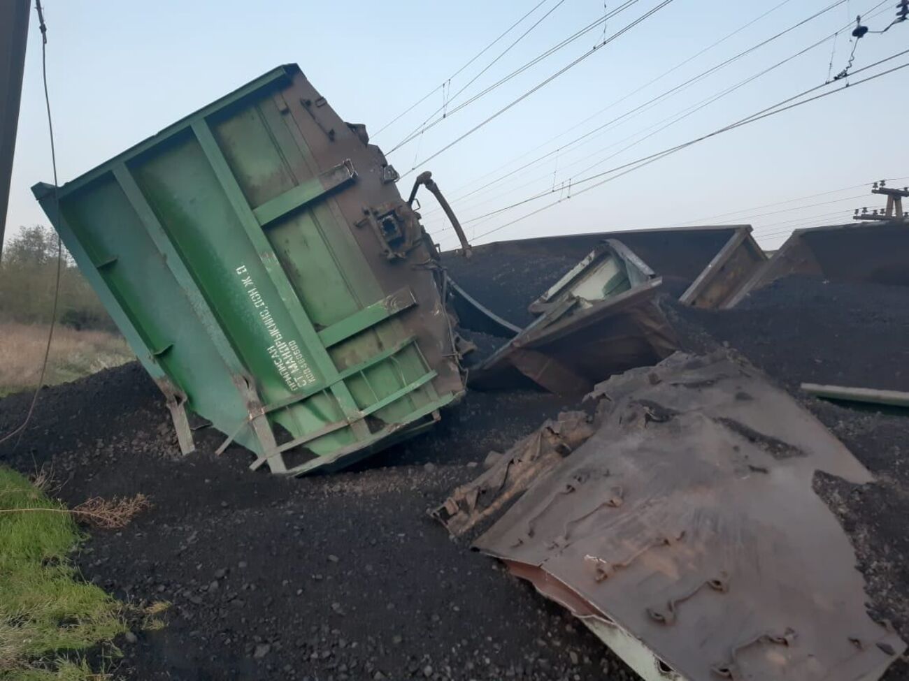 Зараз вживають заходів для ліквідації наслідків аварії