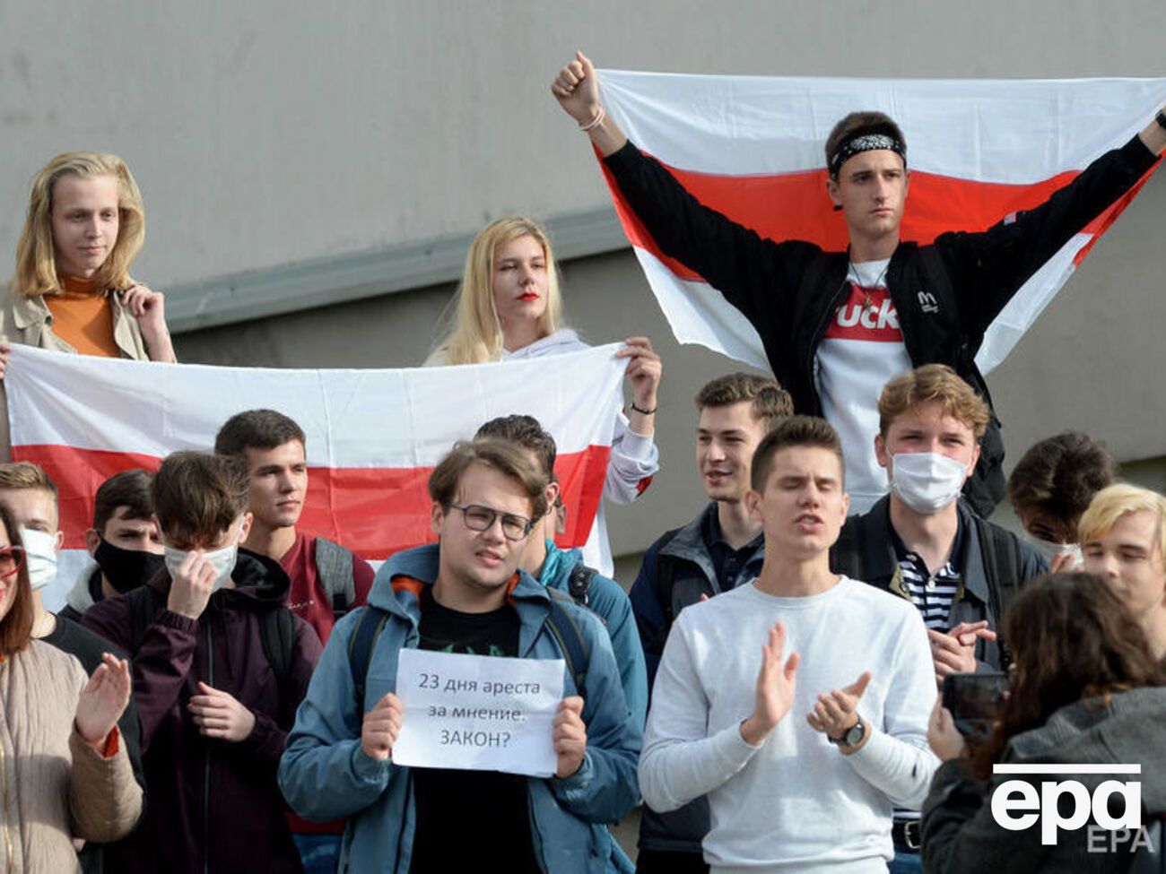 Масштабные студенческие митинги начались в Беларуси 1 сентября