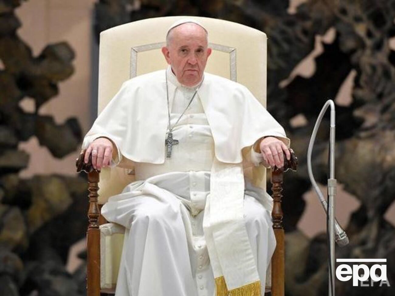 Папа римський молиться за припинення насильства, повідомив його прессекретар