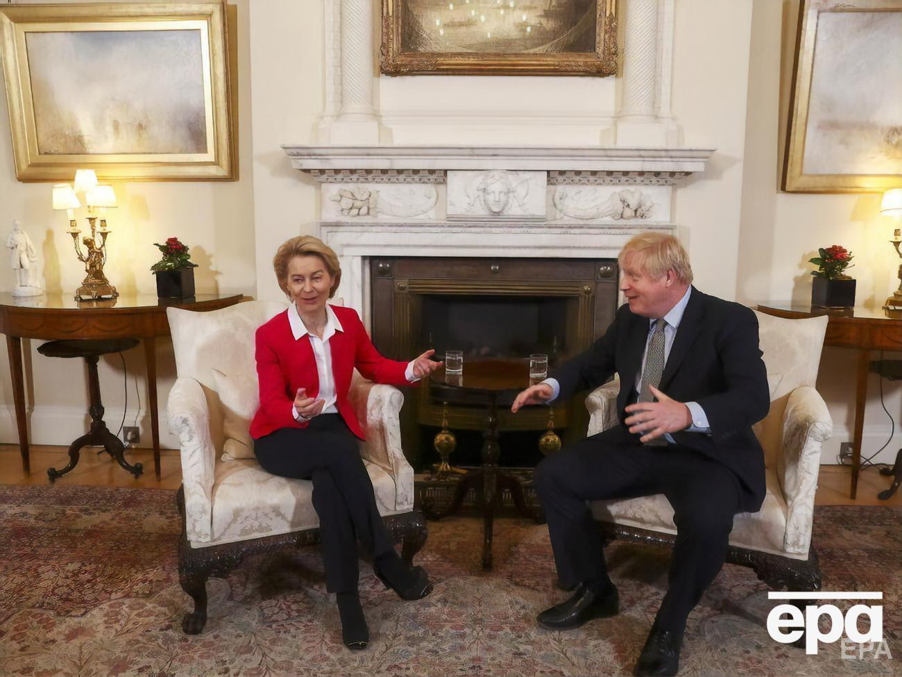 Фон дер Ляйен и Джонсон обсудили будущие отношения ЕС и Великобритании