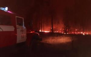 Всего в Луганской области насчитывается семь крупных очагов возгораний