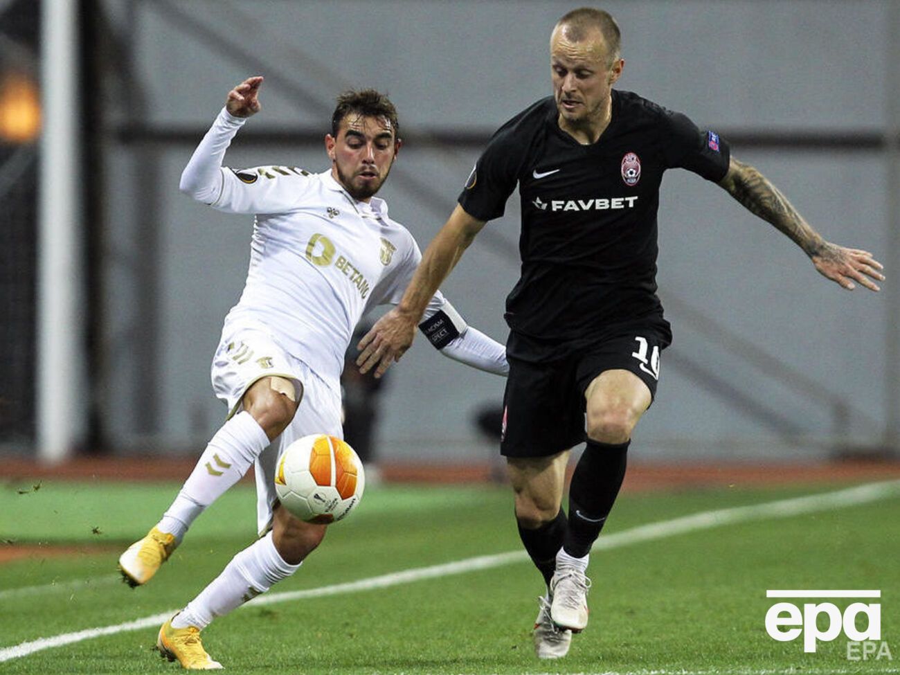 Один мяч "Заря" забила&nbsp;в добавленное арбитром время&nbsp;