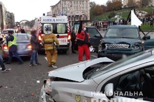 ДТП сталася вдень 30 жовтня на Майдані Незалежності