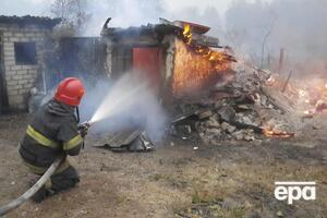 Вогонь ліквідували у трьох осередках із семи, заявляли у ДСНС