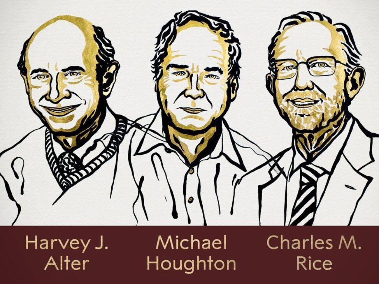 Троє вчених зробили основоположні відкриття, які допомогли ідентифікувати новий вірус