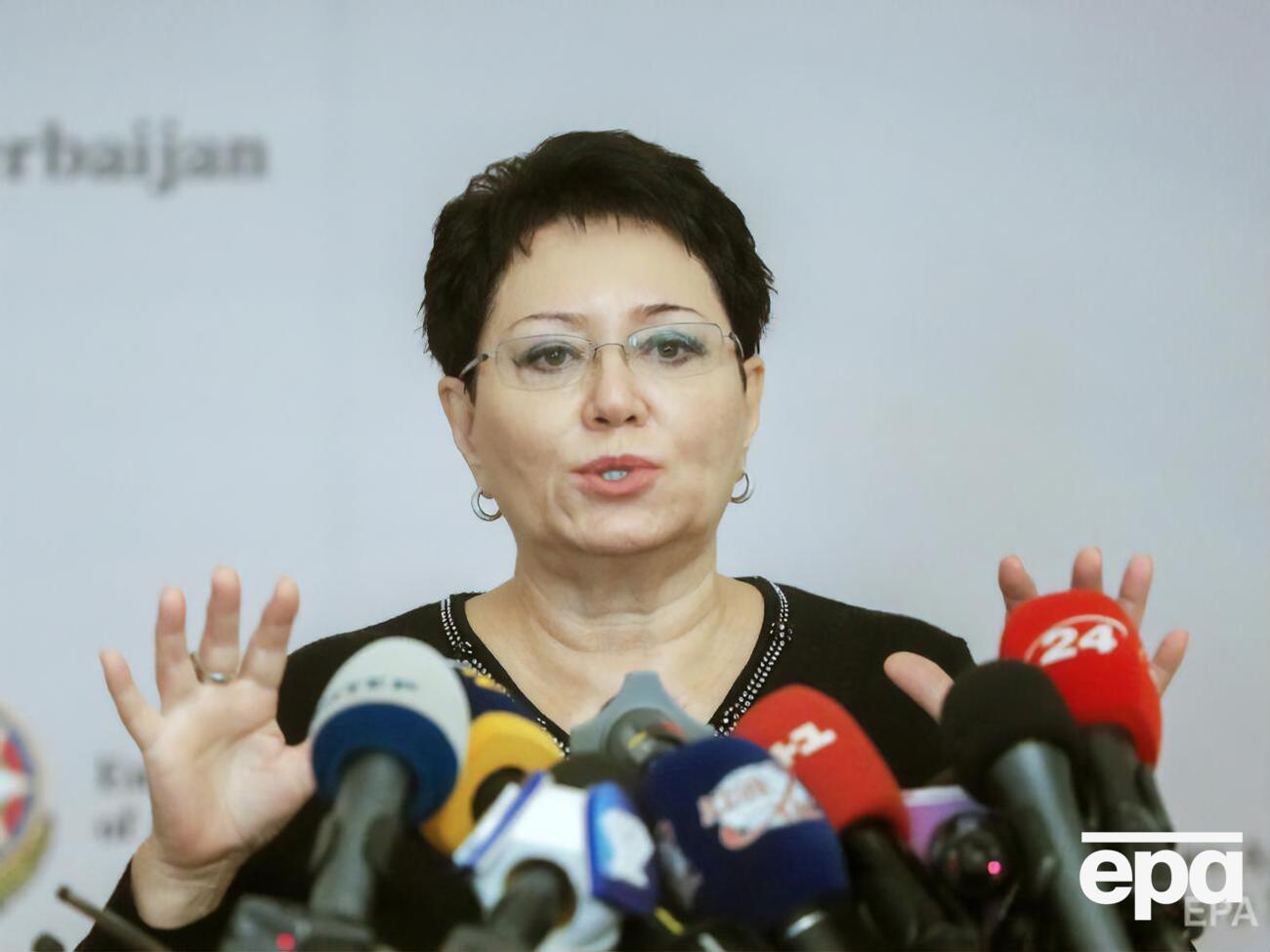 Ахундова поблагодарила украинскую сторону за позицию по Карабаху