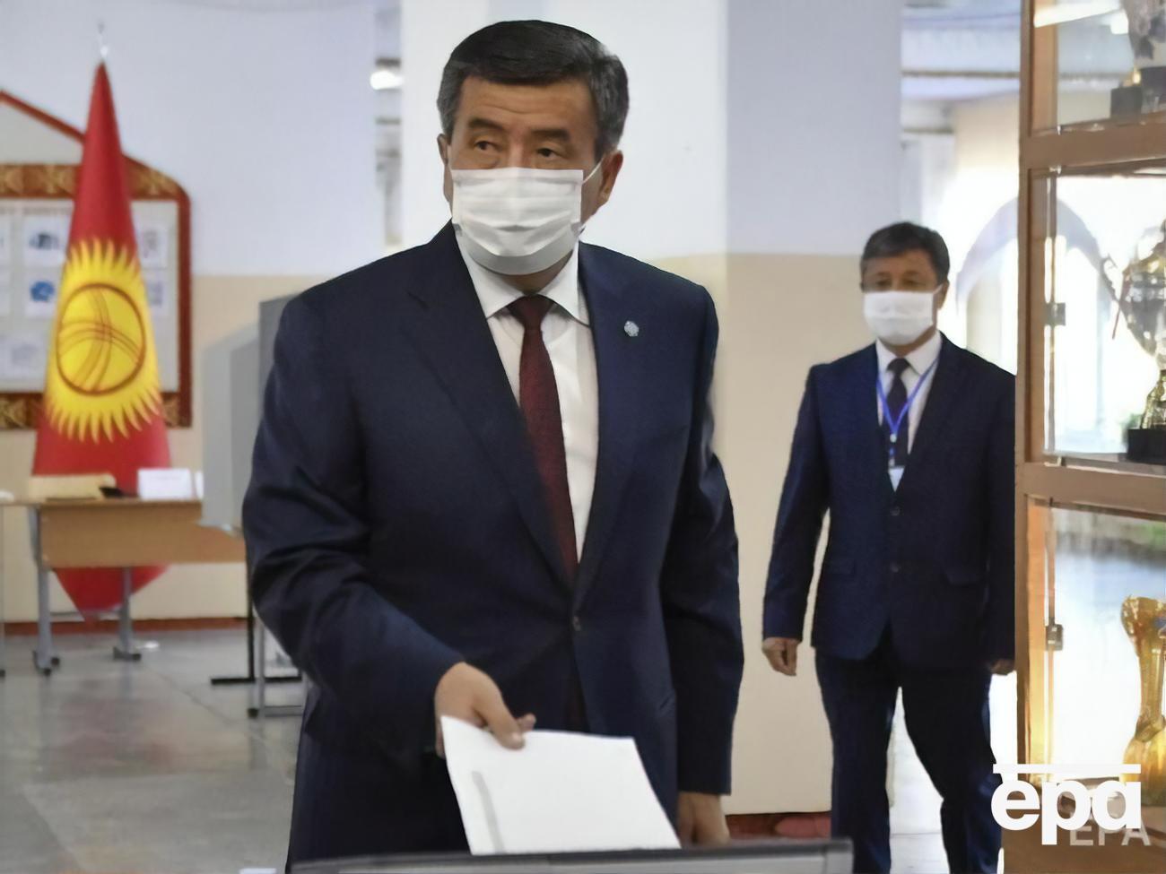 Жээнбеков: Я предложил ЦИК при необходимости аннулировать результаты выборов