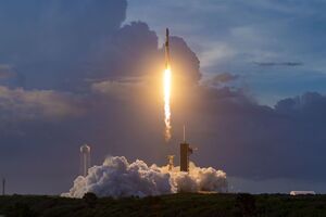Спутники Starlink развернулись примерно через 1 час 1 минуту после запуска