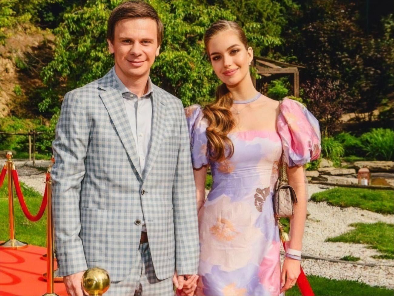 Комаров тайно женился на Кучеренко в 2019 году