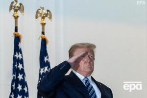 Трамп із 6 жовтня перебуває в Білому домі