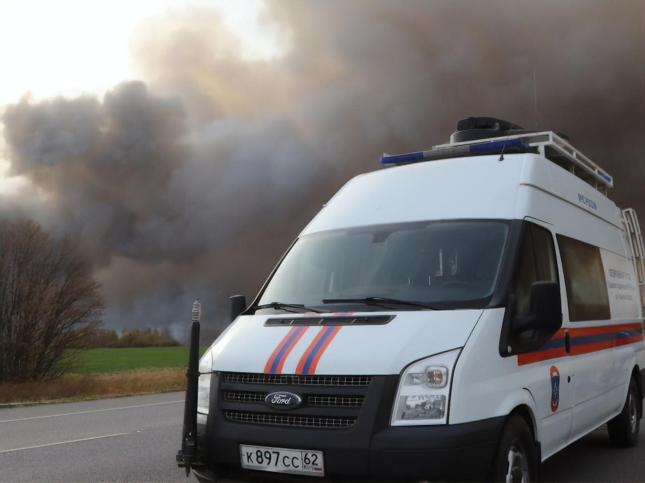 Из близлежащих населенных пунктов в радиусе 5 км эвакуировано более 2,3 тыс. человек