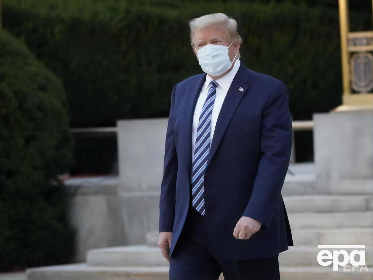 Трамп 2 октября сообщил, что у него подтвержден COVID-19