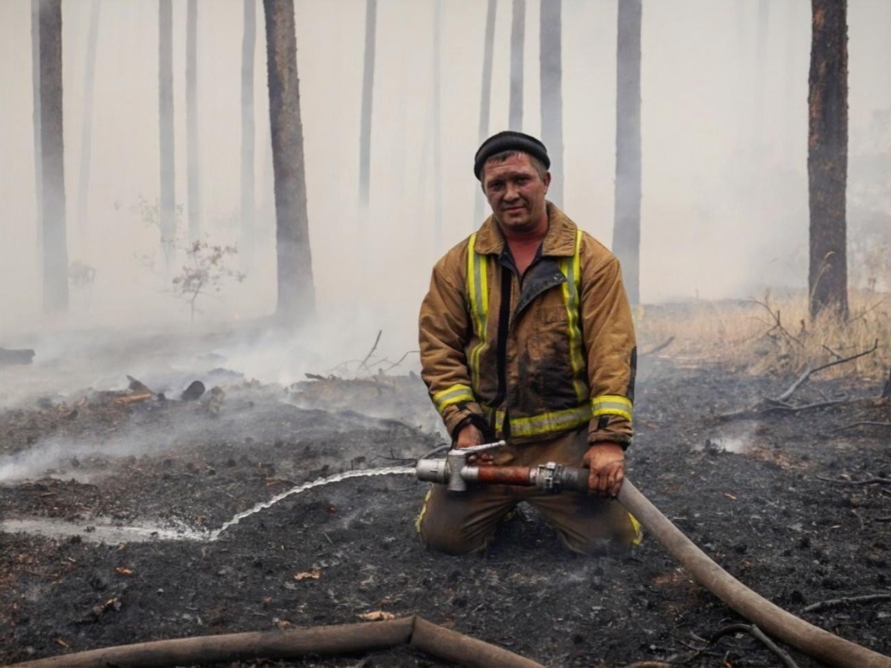 Украинские спасатели потушили уже все очаги возгорания в Луганской области
