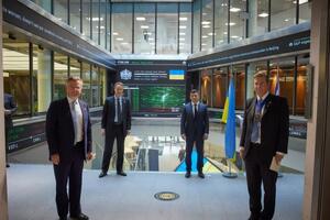 Зеленський побував на Лондонській біржі