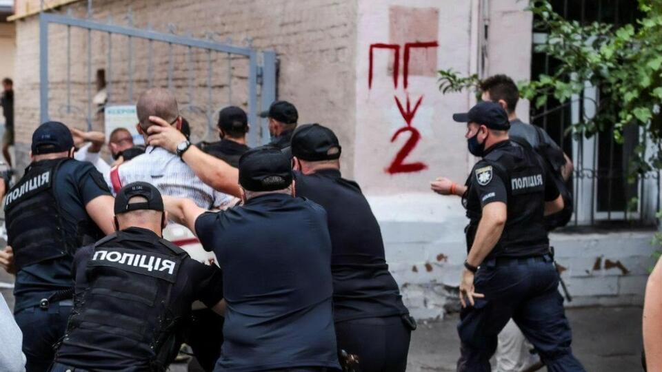 Кольченка затримали під час акції біля білоруського посольства