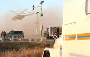 Для ликвидации пожара применялись автомобили повышенной проходимости