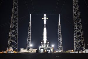 Спутник будет выведен в космос ракетой Falcon 9