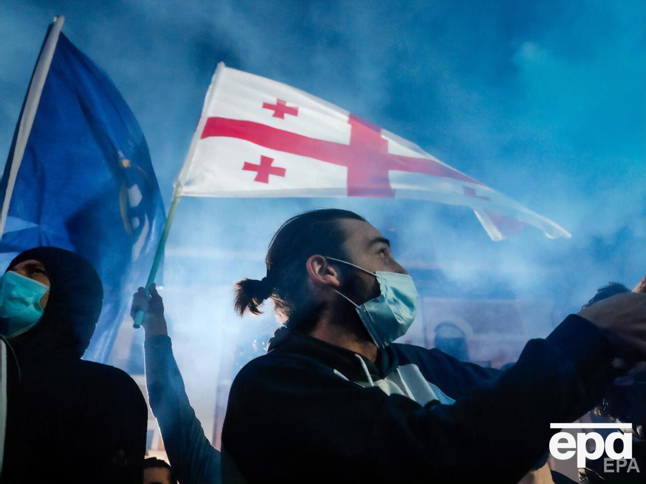 Грузинская оппозиция считает выборы сфальсифицированными