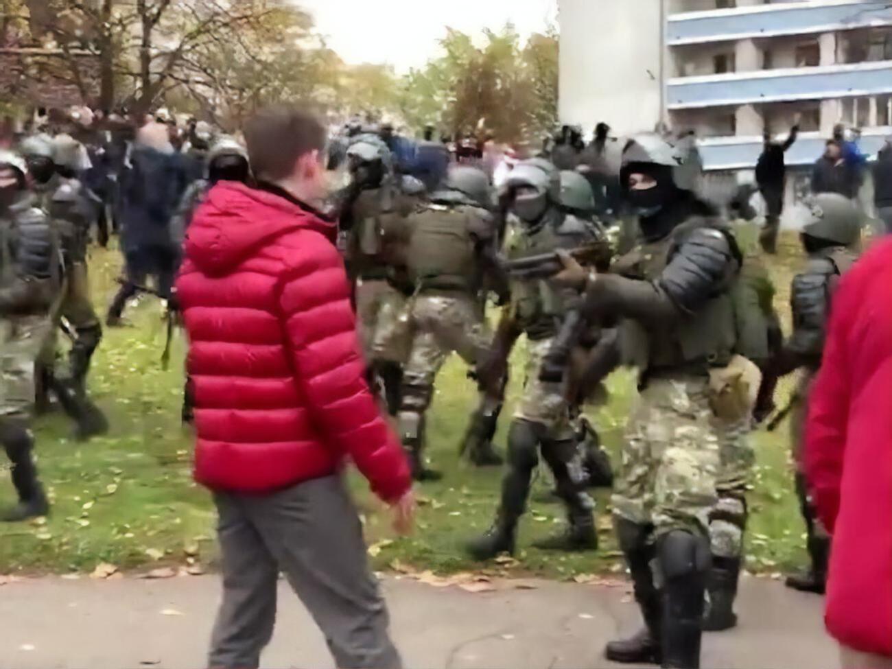 В Минске продолжаются протестные акции